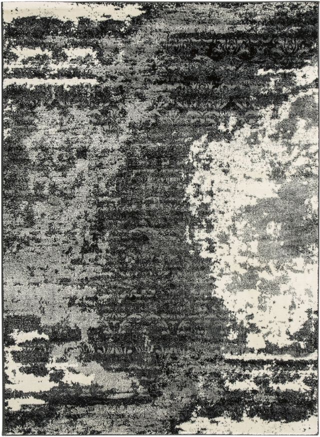 Signature Design by Ashley® Roskos Black/Gray 5'x7' Medium Area Rug-4