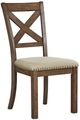 Signature Design by Ashley® Moriville 5-Piece Grayish Brown Dining Set-2