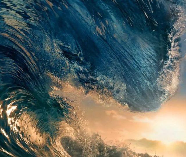 Classy Art Ocean Wave Wall Art-1