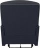 La-Z-Boy® Aries Denim Leather Power Wall Recliner with Headrest and Lumbar-3