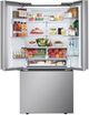 LG 33 in. 24.5 Cu. Ft. Stainless Steel French Door Refrigerator-4