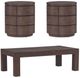 Liberty Furniture Cascade Falls 3-Piece Satin Espresso Occasional Table Set-0
