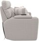 Catnapper® Sanctuary Chalk/Winter Power Reclining Sofa with Drop Down Table-2