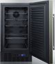 Summit® 2.7 Cu. Ft. Black Stainless Steel Built In All Freezer-2