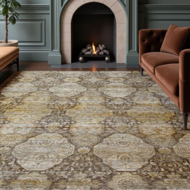 Dalyn™ Rug Company Aristo AR8 Coffee 5'x8' Area Rug-1