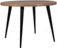Jofran Inc. Prelude Suede Round Dining Table with Black Base-0
