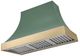 AGA Cascade 48" Mineral Green Wall Mounted Range Hood  with Brushed Brass Trim-0