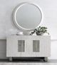 Bernhardt Solaria Weathered Bone Mirror-2