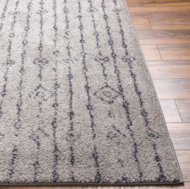 Surya Lykke Gray 4'x6' Area Rug-1