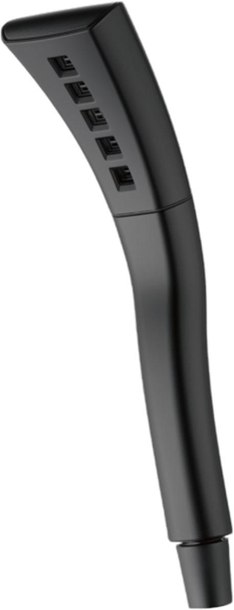 Delta Universal Showering Components Matte Black Single-Setting H2Okinetic Hand Shower-0