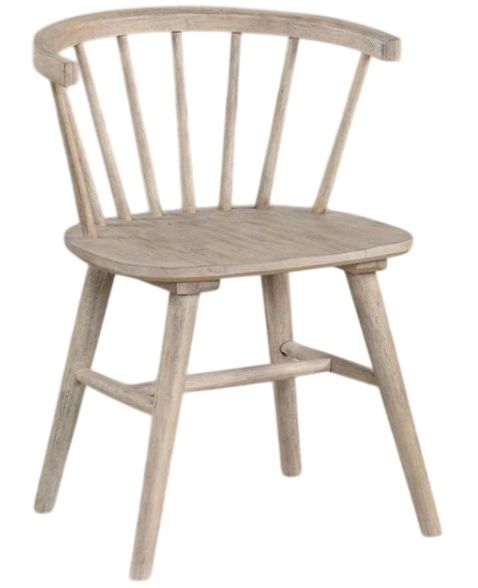 Furniture of America® Yate 2-Piece Natural Oak Dining Side Chair Set-0