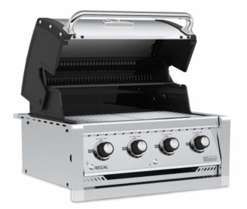 Broil King® Regal™ S420 4-Burner Stainless Steel Built In Natural Gas Grill-2