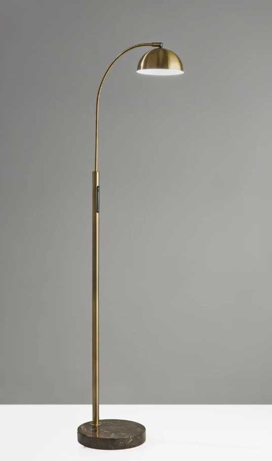 Adesso® Bolton Brown LED Floor Lamp-3