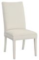 Fairfield® Customizable Entree Dining Concave Tall Back Dining Chair with Linen Legs-0