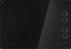 Amana® 30" Black Electric Cooktop