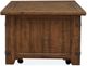 Magnussen Home® Chesterfield Farmhouse Timber Lift Top Storage Cocktail Table with Casters-5