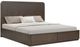 Flexsteel® Athens Chocolate Brown King Panel Storage Bed-0