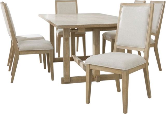 aspenhome® Modern Loft 5-Piece Modern Khaki Dining Set-0