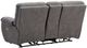 Signature Design by Ashley® Bakerstein Galaxy Power Reclining Loveseat with Adjustable Headrest  -5