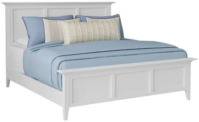 A-America® Westlake White Queen Panel Bed-0