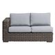 Ratana Cubo Creamy Oak/Pearl Grey 2-Seater Left Arm-1