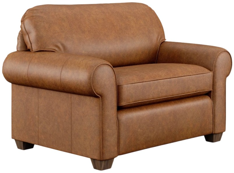 Flexsteel Thornton Light Brown Chair and a Half Hoelscher s Fine Furniture Appliances Electronics Floresville and Pleasanton TX