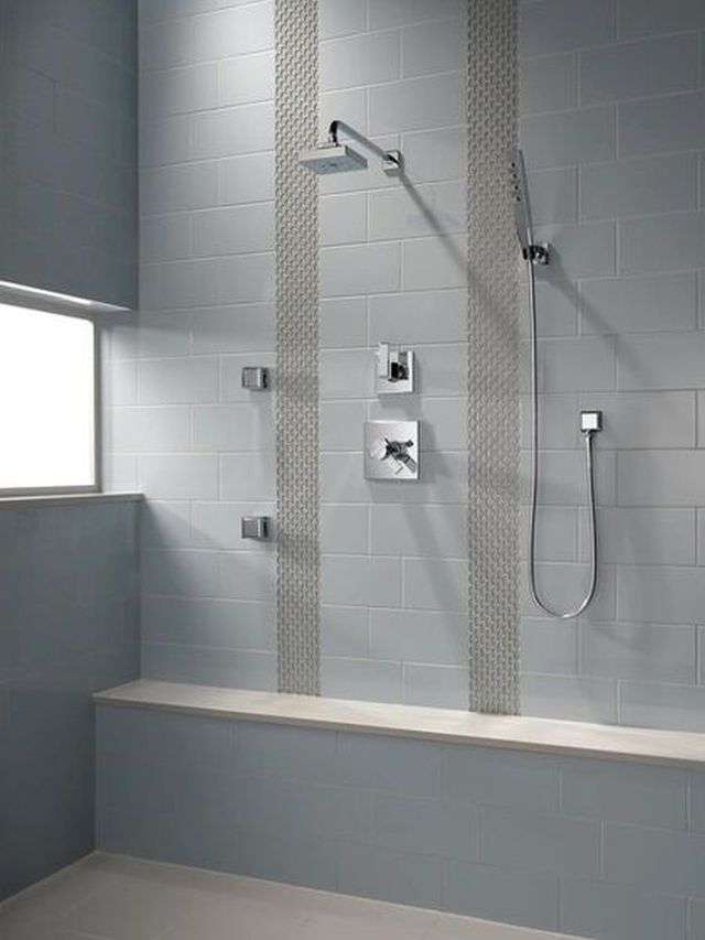 Delta Ara® TempAssure® 17T Series H2Okinetic® Chrome Shower Trim-3
