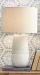 Signature Design by Ashley® Shavon Beige/White Table Lamp-2