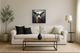 Classy Living Untamed Dapper Cow in Chic Attire Wall Art-1