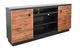 Sunny Designs™ Alpine Gray/Tobacco Leaf TV Console with Fireplace Option-1