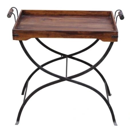 Jaipur Furniture Ganga Range Brown Tray-0