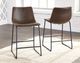 Signature Design by Ashley® Centiar 2-Piece Brown Bar Stool Set-1