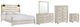 Elements International Fort Worth 5-Piece White King Bedroom Set-0