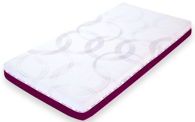 Glideaway® Youth 7" Pink Cushion Firm Memory Foam Full Mattress-0