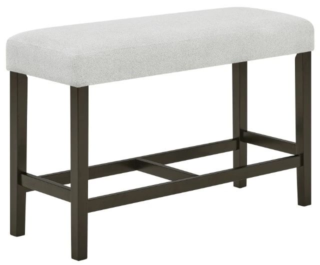 New Classic® Home Furnishings Carissa Espresso/Stone Counter Dining Bench-0