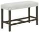 New Classic® Home Furnishings Carissa Espresso/Stone Counter Dining Bench-0