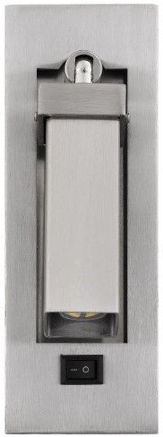 Cal® Lighting & Accessories Brushed Steel Spot Light-1
