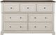 TEI Vintage Estates Brown/White Dresser-1