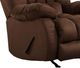 Behold™ Home Softsuede Fudge Manual Recliner-1