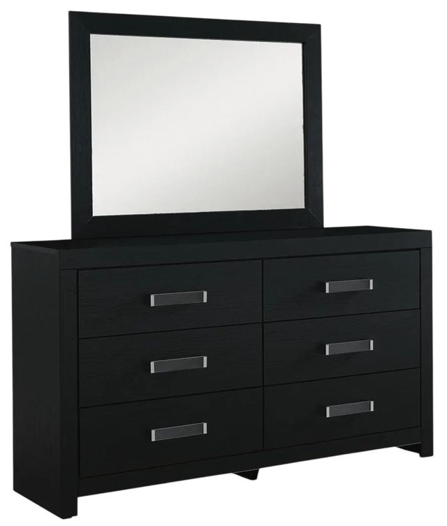 Signature Design by Ashley® Maeling Black Dresser and Mirror-0