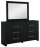 Signature Design by Ashley® Maeling Black Dresser and Mirror-0