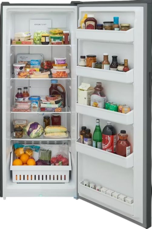 Frigidaire® 28" 13 Cu. Ft. Fingerprint-Resistant Stainless Steel Look Upright Freezer-3