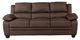 Mazin Furniture Darien Brown Sofa-1