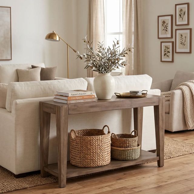 Sunny Designs™ Doe Valley Buckskin Sofa Table-1