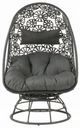 ACME Furniture Hikre 2-Piece Black/Charcoal Metal/Wicker Outdoor Conversation Set-3