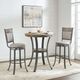 Powell® Franklin 3-Piece Gray Wash/Pewter Pub Set-3