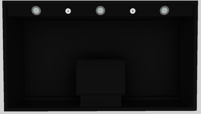 Vent-A-Hood® 42" Black Wall Mounted Range Hood-3
