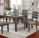 Furniture of America® Viana Gray Bench-1