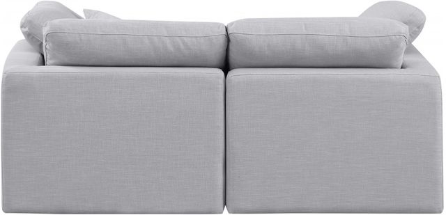 Meridian Furniture Indulge 2-Piece Gray 70" Sofa-3