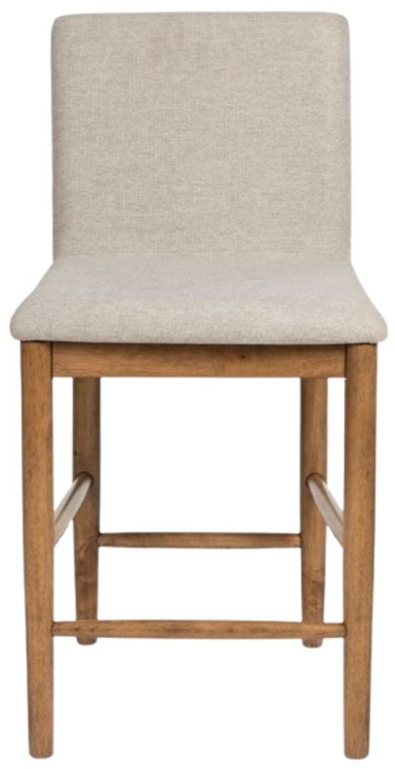Millennium® by Ashley Isanti Light Brown Upholstered Bar Stool-2